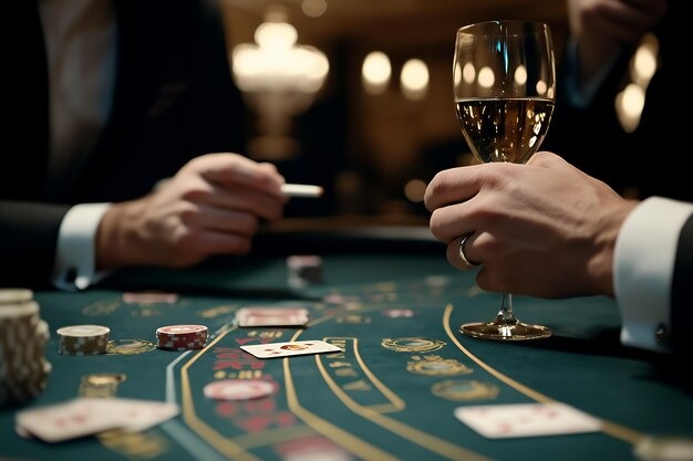 Live-dealer blackjack table displayed on mobile phone screen